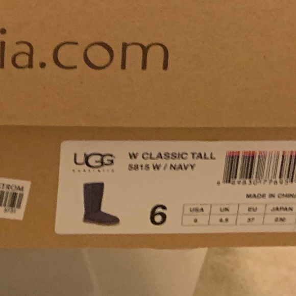 Navy Blue Uggs - Picture 4 of 4